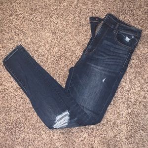 American Eagle ripped jeans